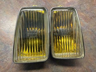 BOTCH amber light housings, left & right for front grill placment.