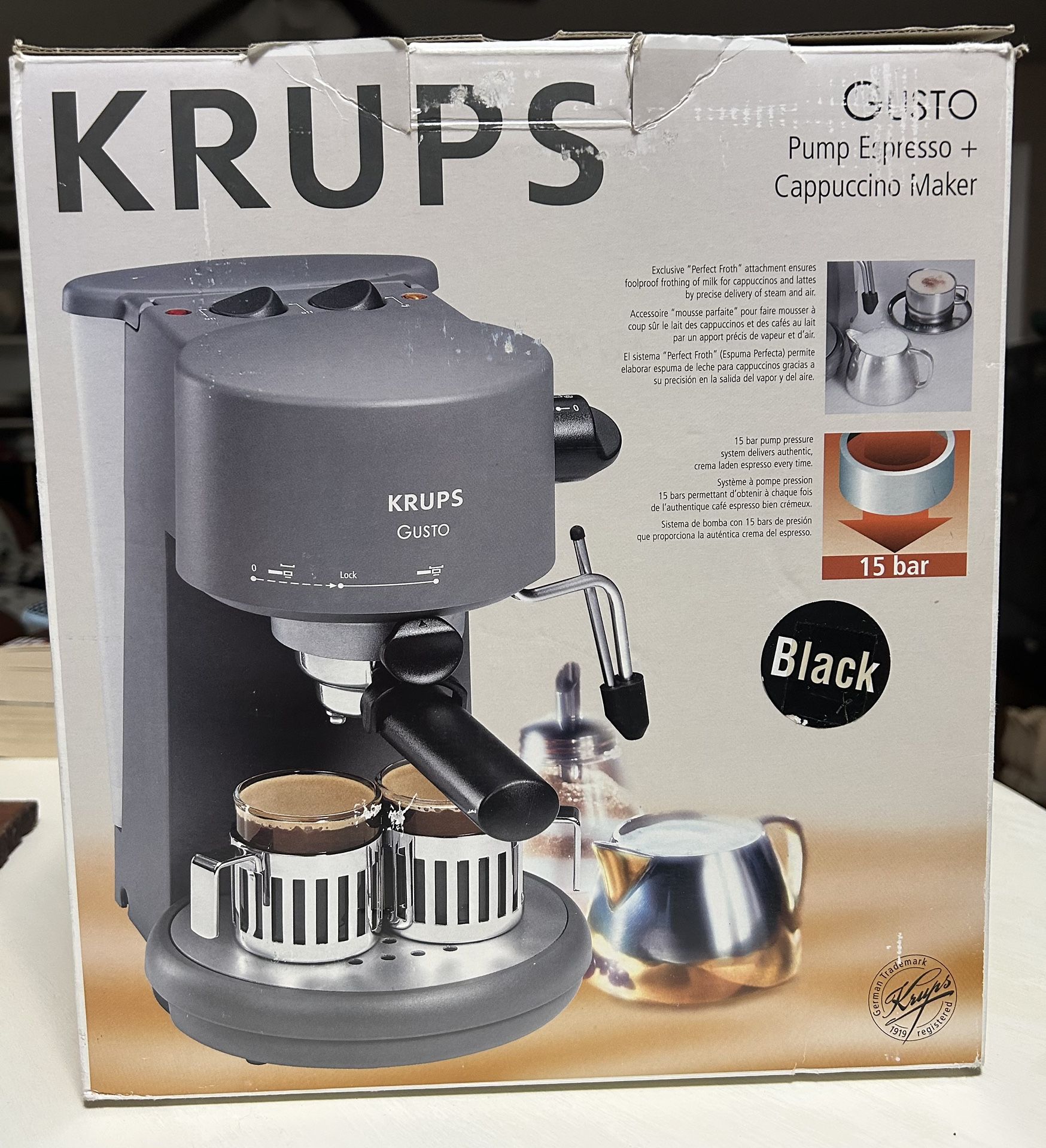 KRUPS Espresso and Cappuccino Maker