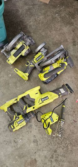 Ryobi ONE+ 18V Cordless 6-Tool Combo Kit with 1 Battery (No Charger)