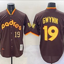 SAN DIEGO PADRES STITCHED BASEBALL JERSEY