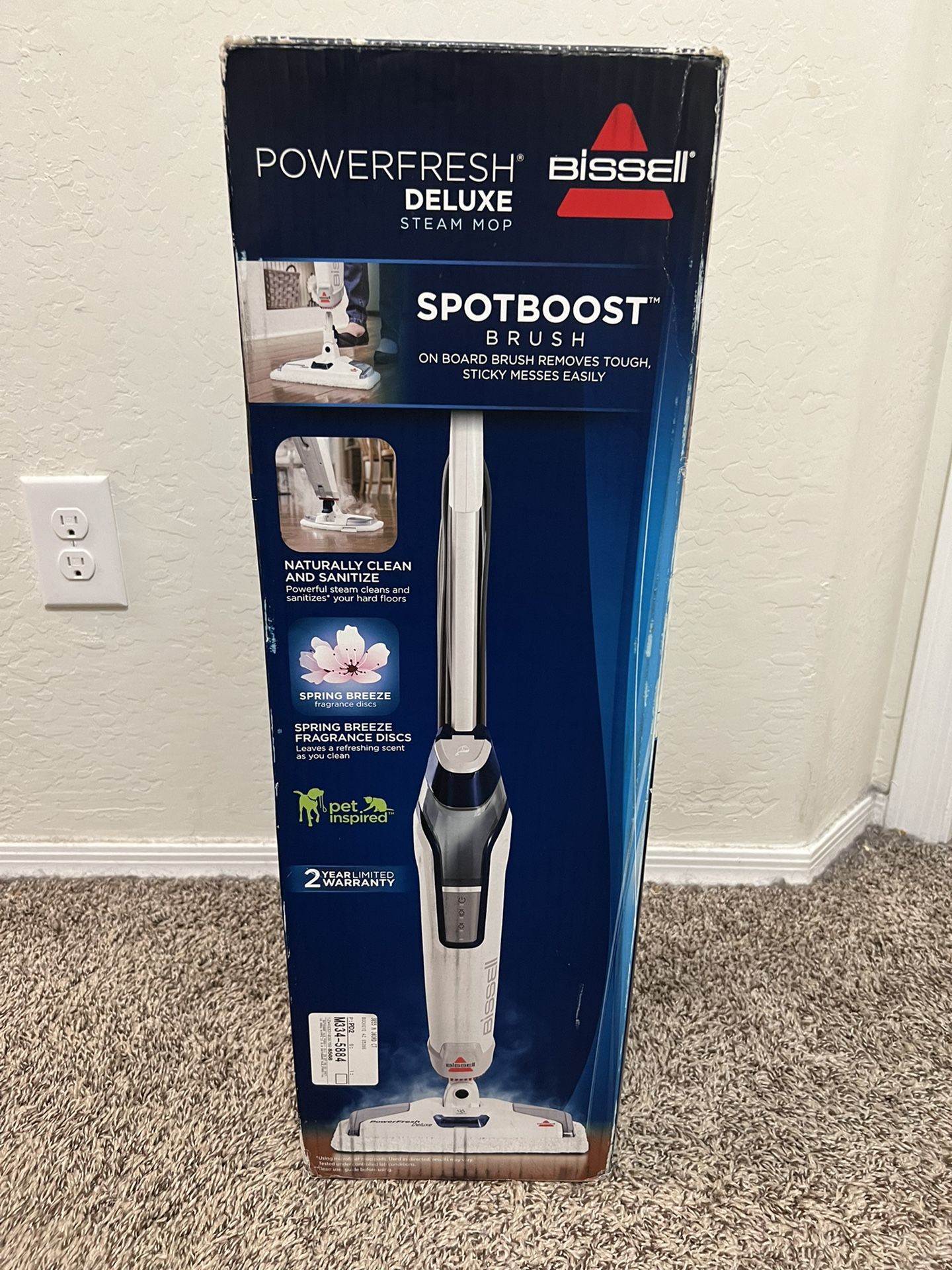 Bissell Powerfresh Deluxe Steam Mop