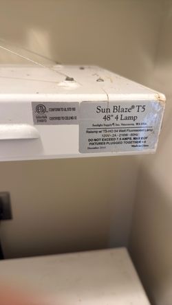 48” Sun Blaze Grow light T5