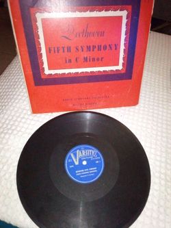 Beethoven Fifth Symphony Varsity Vinyl LP