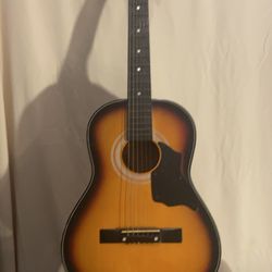Harmony Sunburst Acoustic Guitar withi Black Pickguard