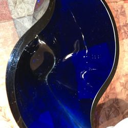 Royal Copenhagen Cobalt blue vase.