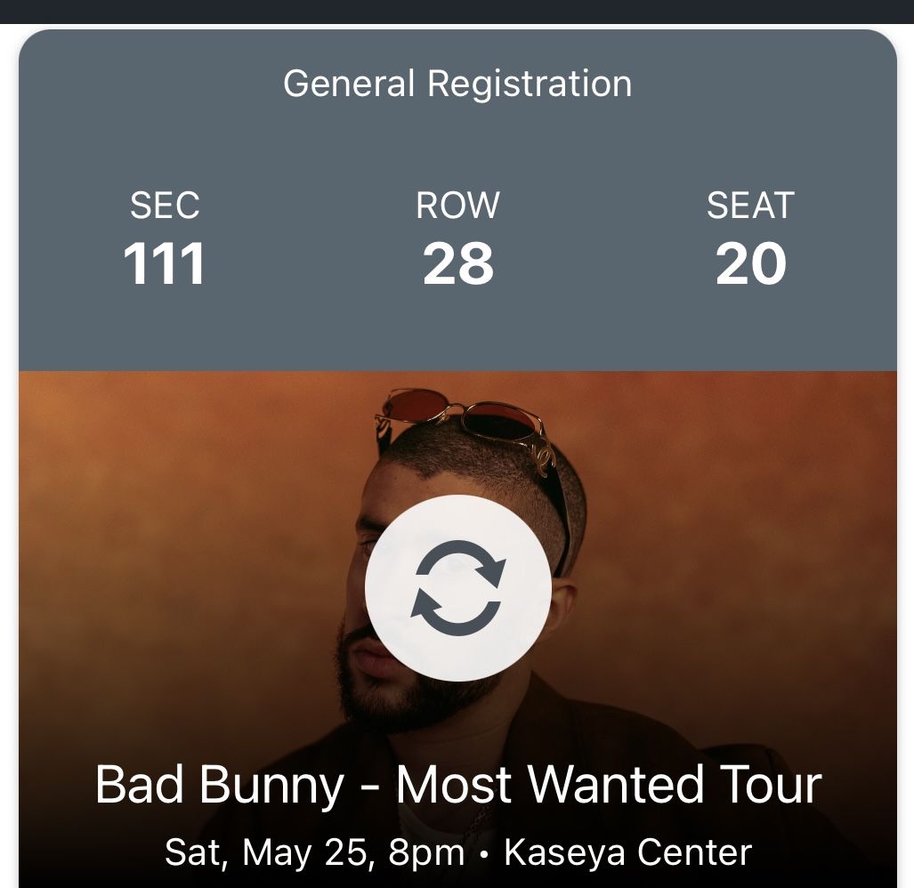 Bad Bunny Tickets Most Wanted Tours 