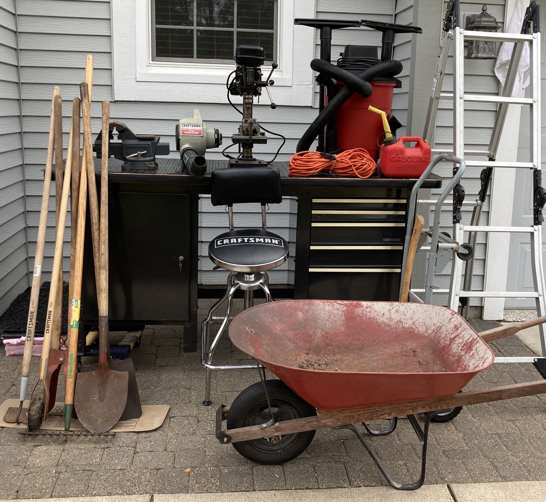 Shop and Yard Tools  ($65 for last 2 items)