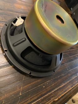 10” speaker craft bassX subwoofer