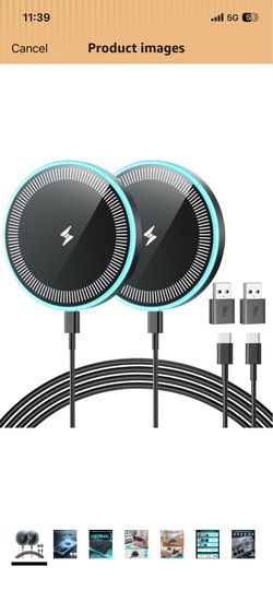 Brand New Wireless Charger 2Pack 6FT