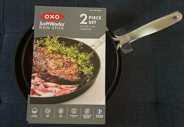New OXO 2 piece skillet pan set non-stick