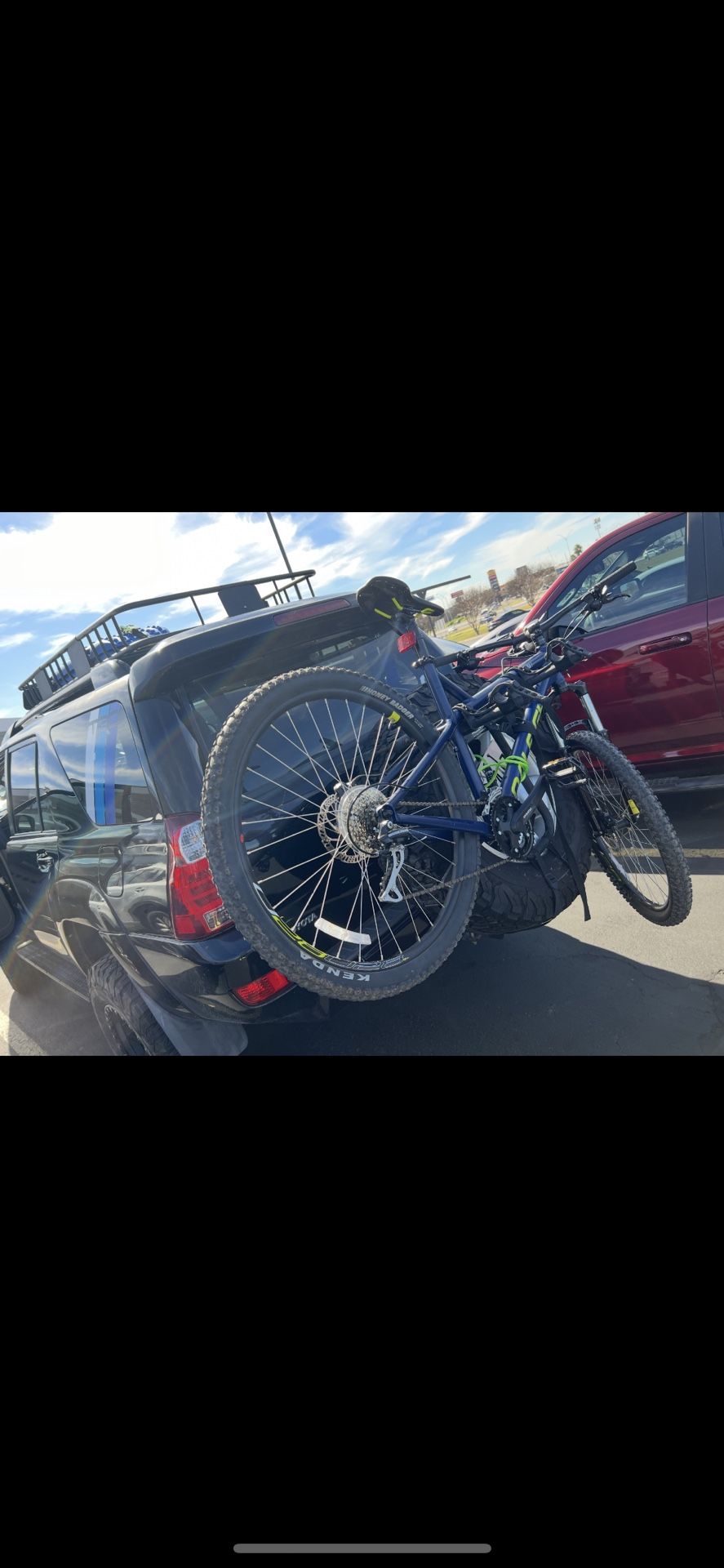 Spare Tire Bike Rack