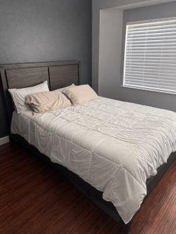 Queen Sized bed and frame
