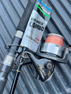 Shakespeare Big Water Combo fishing rod and reel set