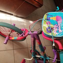 Girl Bike With Training Wheels 