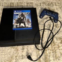 PS4 PlayStation 4 Console, Controller and game