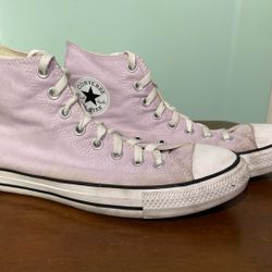 High Top Chuck Converse (Magenta/Light Pink)