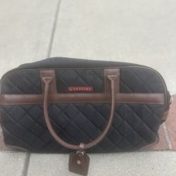 Authentic Leather Luccini Duffle Bag 