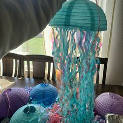 JELLY FISH DECORATIONS 