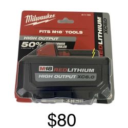 Milwaukee M18 6.0 Battery 