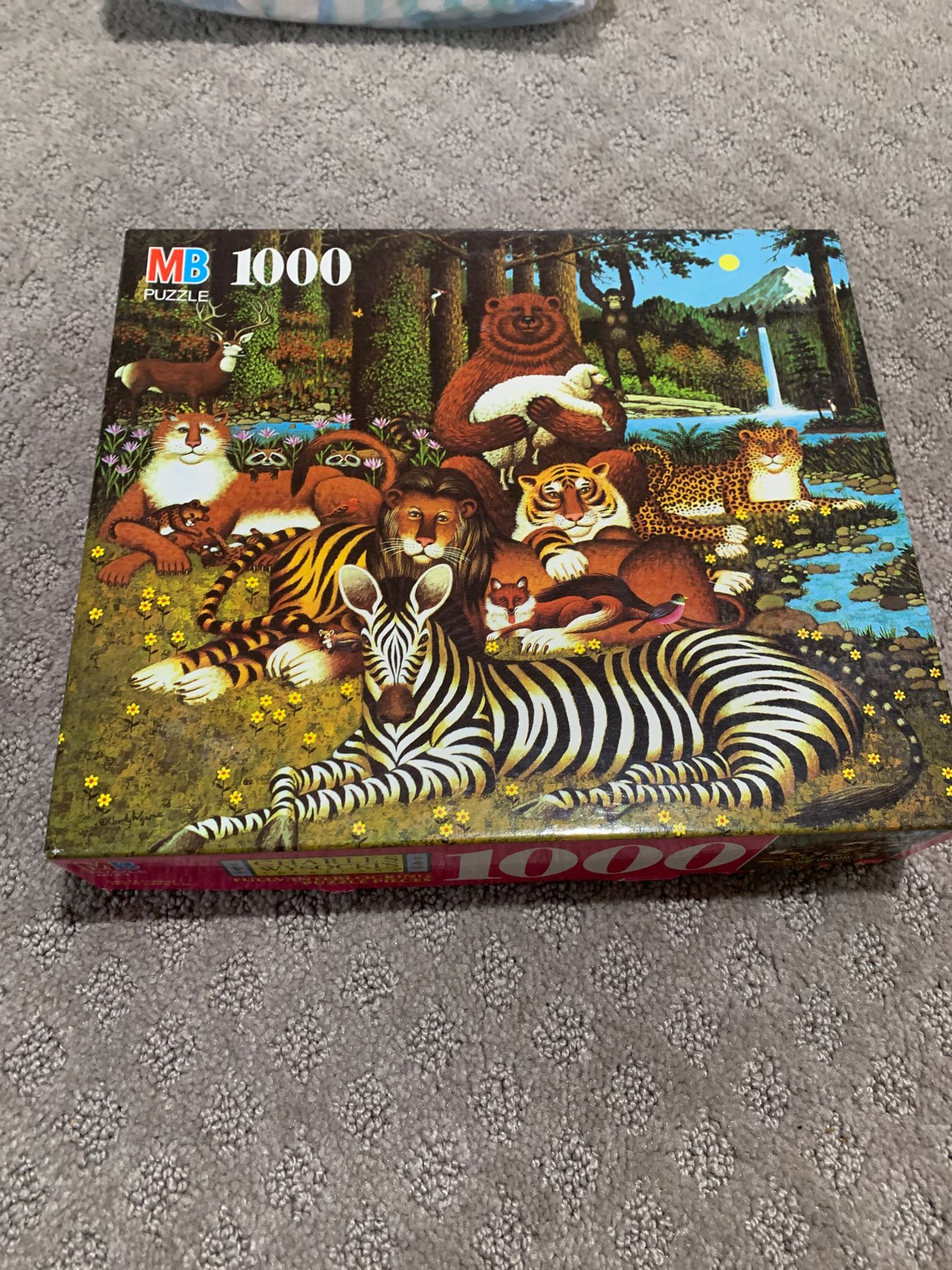 1000 piece animal puzzle