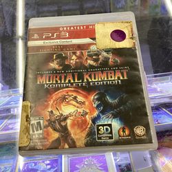 Mortal Kombat 9 Komplete Edition PS3