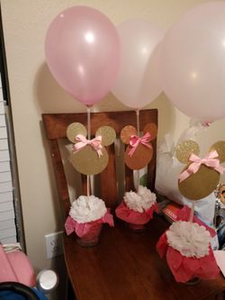 Centros De Mesa De Minnie Mouse 