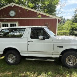 Two 1995 Broncos and a third engine