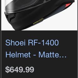 Shoei RF1400 Helmet 