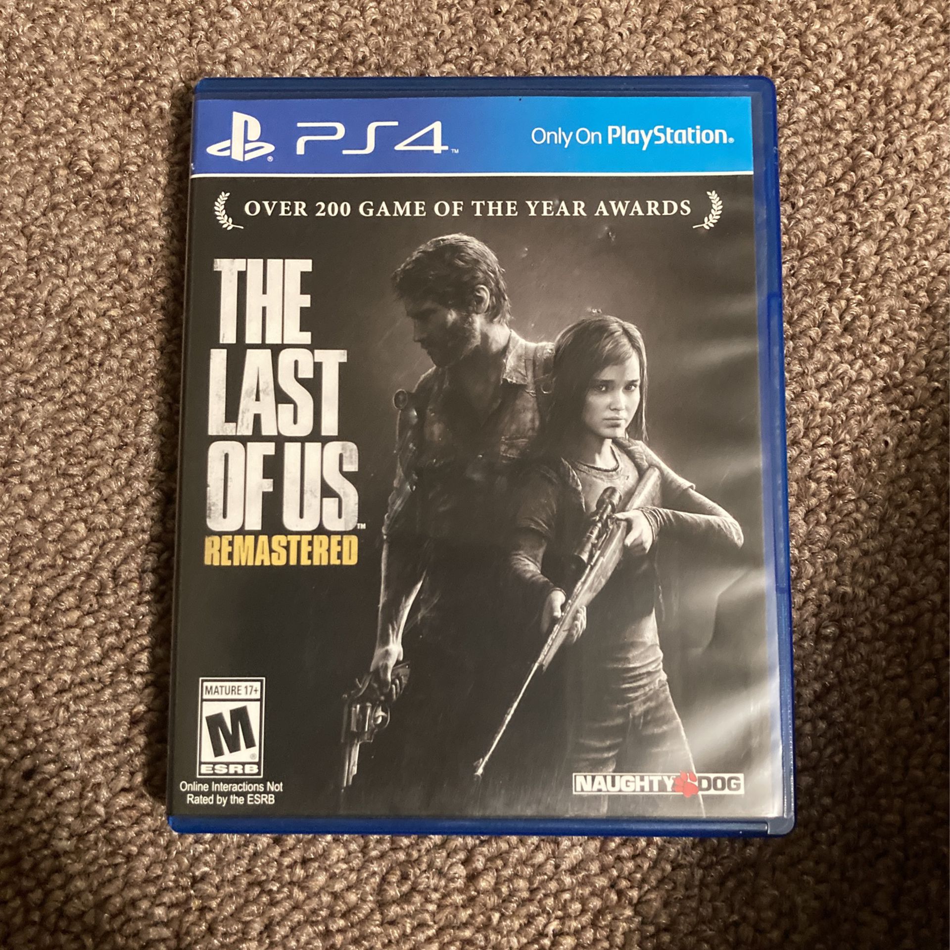 The last of us remastered for the ps4
