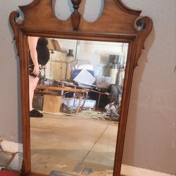 Mirror Antique Wood Frame