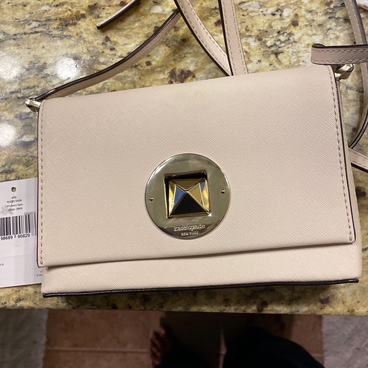 kate spade beige purse