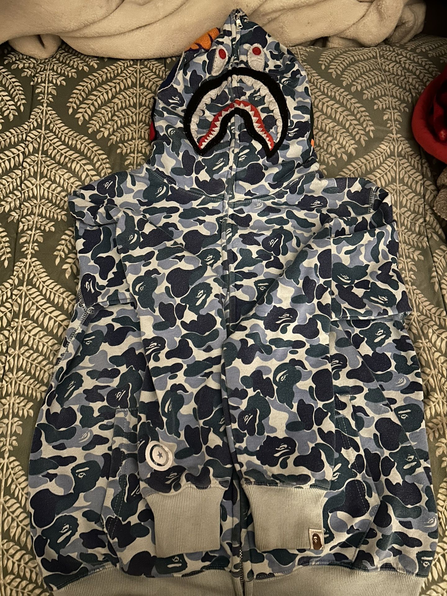 Blue Bape Jacket