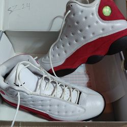 Size 14 Brand New Jordan's Red And White  Im Moving So Everything Must Go Asap!! Beautiful Not A Scratch On Them!!