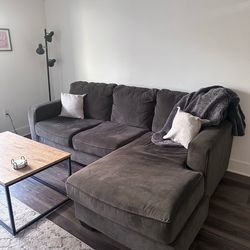 grey sectional couch