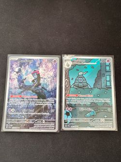 Pokemon Shrouded Fable Munkidori & Dusclops