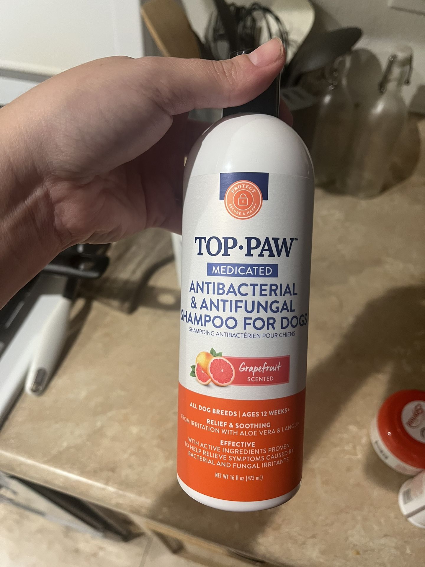 Top Paw Medicated Antibacterial Antifungal Shampoo