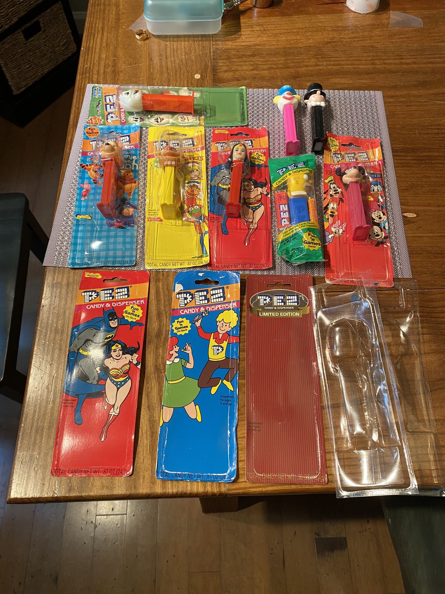 Lot If PEZ Dispensers All Vintage  