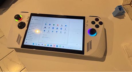 Used Rog ally handheld gaming console
