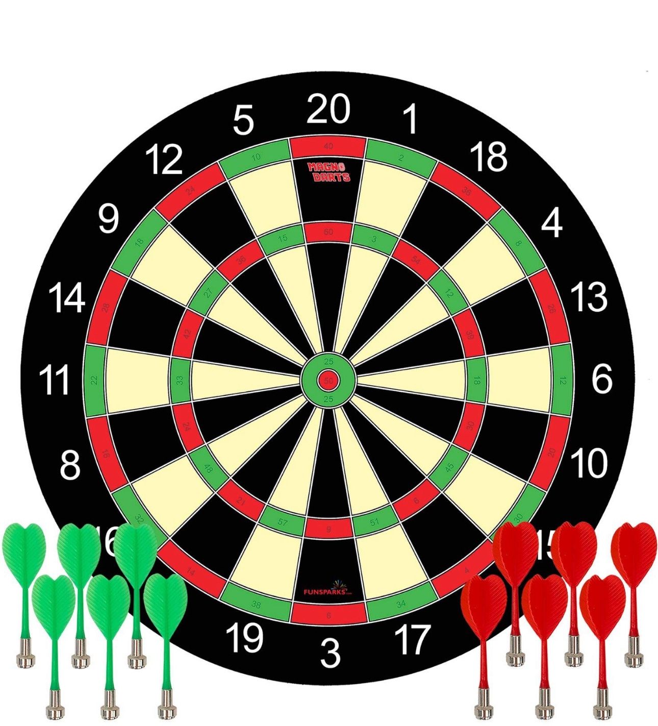 Magnetic Dart Board Game – 12pcs Kids Magnetic Darts Boys Toys Gifts Indoor Outdoor Games for Family and Friends – Safe Dart Game Set for All Ages 5 6