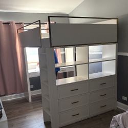 Blaire Full loft Bed 