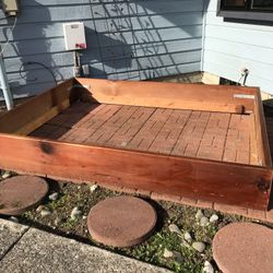 Queen Size Redwood Bed frame 