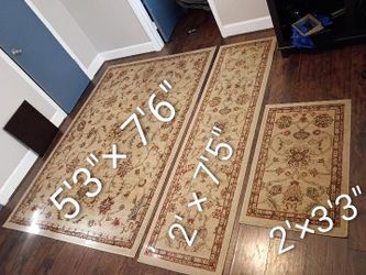 3 SURYA rugs from Tur