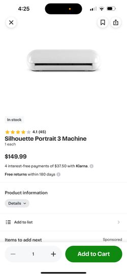 Silhouette 3 Machine 