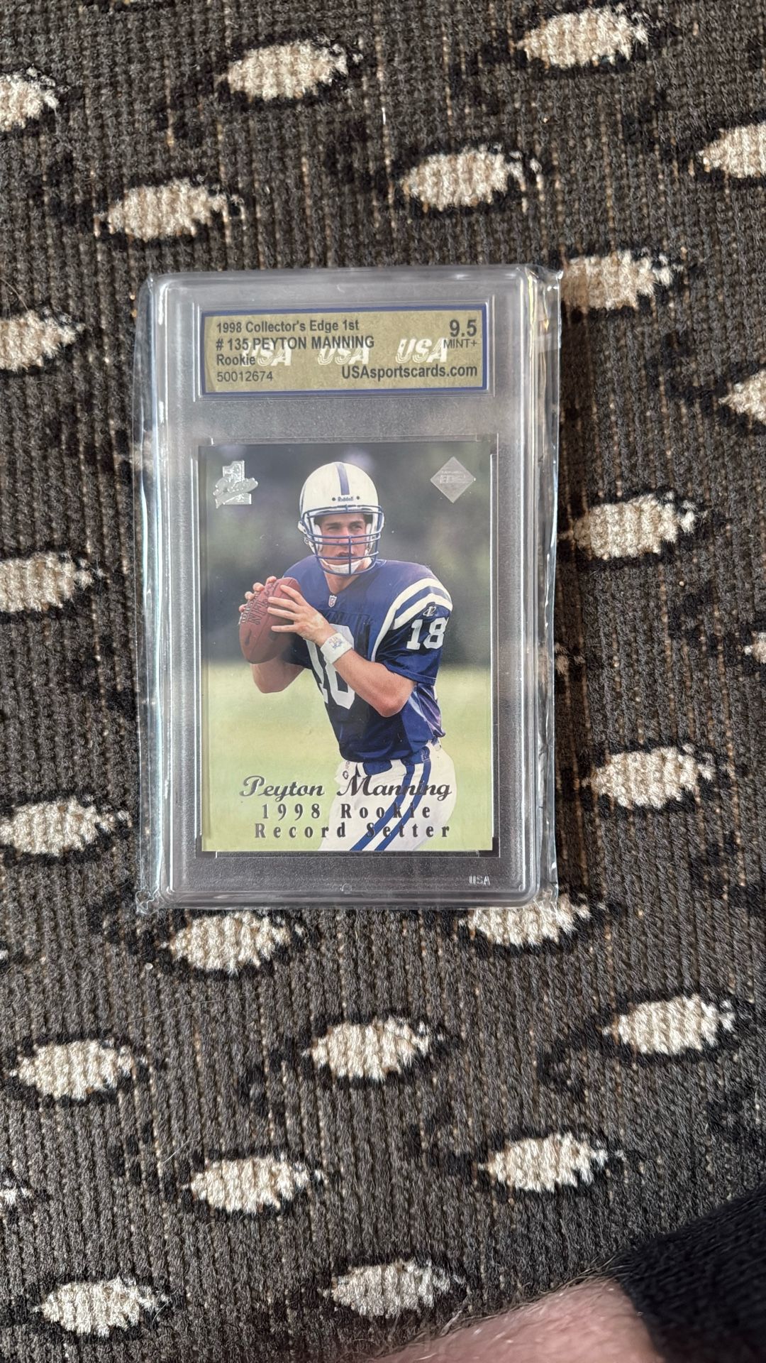 1998 Collector’s Edge 1st #135 PEYTON MANNING