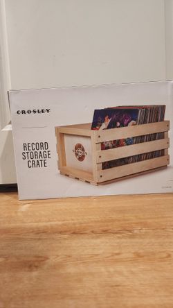 Crosley Vynl Record Storage Crate / Organizer 