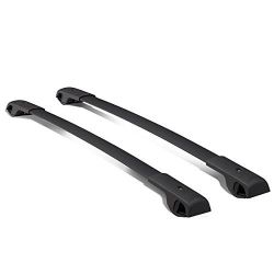 14-18 Subaru Forester Pair OE Roof Rail Cross Bar Black