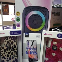 Case, Screen PROTECTOR, & BLUETOOTH SPEAKER