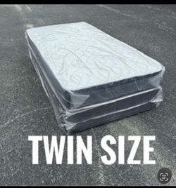 Twin Size Mattress Set – Medium Comfort – Available Today 🚚