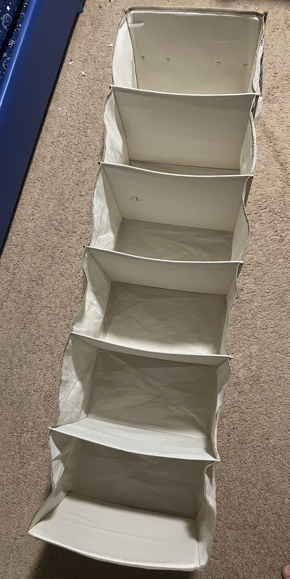 Organizer Hanging 6 Compartment Storage Closet