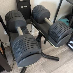 Jaxjox Digital Adjustable Dumbbells 